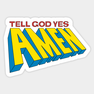 A-Men Sticker